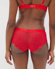 DARE ME RED - Soma Hipster Panty with Lace | Soma