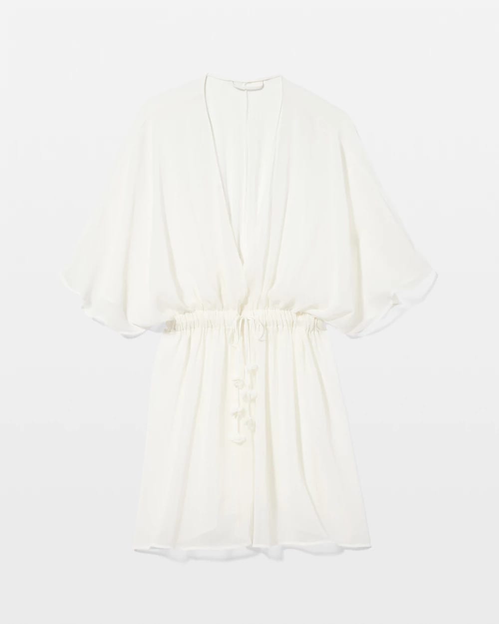 IVORY - Soma's Sexiest Crinkle Chiffon Tie Robe | Soma