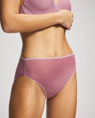 BEACH PLUM - Edge High-Leg Panty | Soma