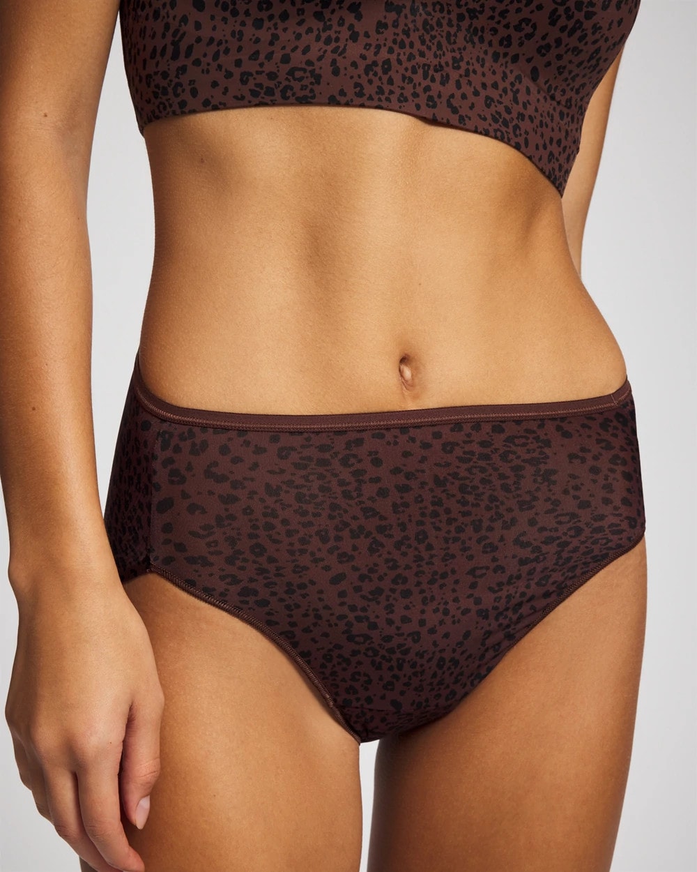 HOT SPOT MOCHA MINI - Edge High-Leg Panty | Soma