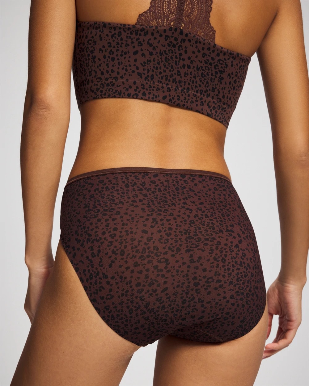 HOT SPOT MOCHA MINI - Edge High-Leg Panty | Soma