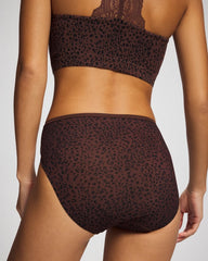 HOT SPOT MOCHA MINI - Edge High-Leg Panty | Soma