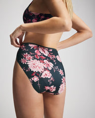 COTTAGE FLORAL MINI GREEN - Edge High-Leg Panty | Soma