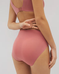 CLAY ROSE - Edge High-Leg Panty with Lace | Soma