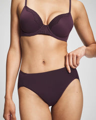 PLUM PERFECT - High-Leg Brief Panty | Soma