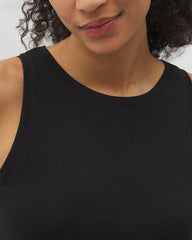 BLACK - Ruched Pajama Tank | Soma