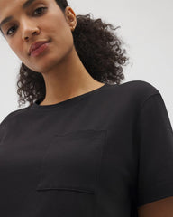 BLACK - Short-Sleeve Pocket Pajama Tee | Soma