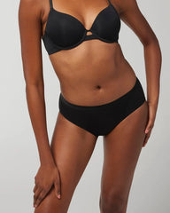 BLACK - Cotton High-Leg Panty | Soma