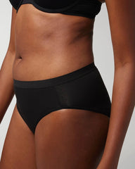 BLACK - Cotton High-Leg Panty | Soma