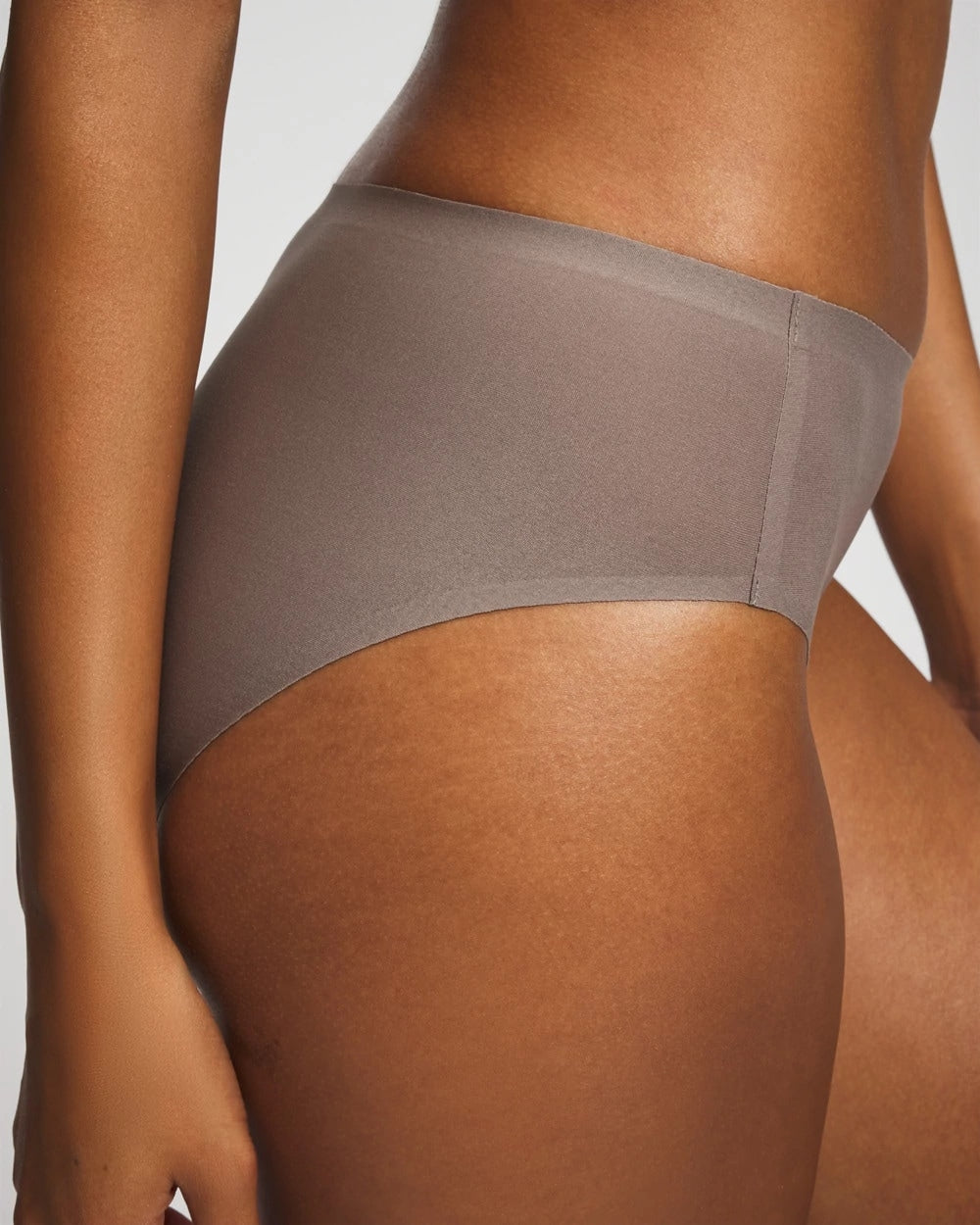DARK TAUPE - Soft Stretch High Leg Panty | Soma