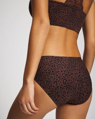 HOT SPOT MOCHA MINI - Soft Stretch High Leg Panty | Soma