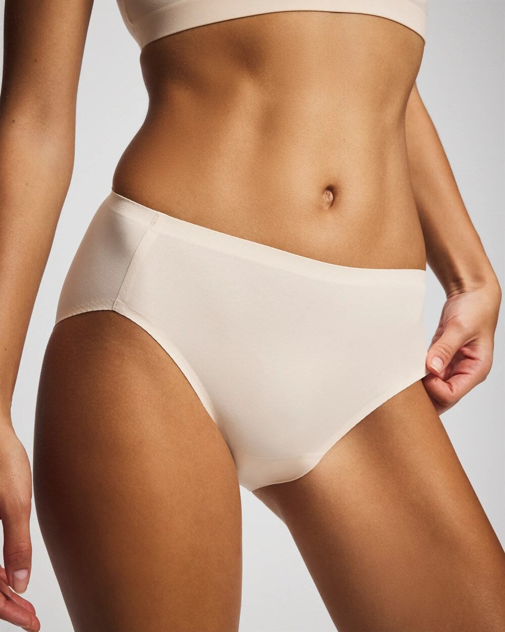 PALE SAND - Soft Stretch High Leg Panty | Soma