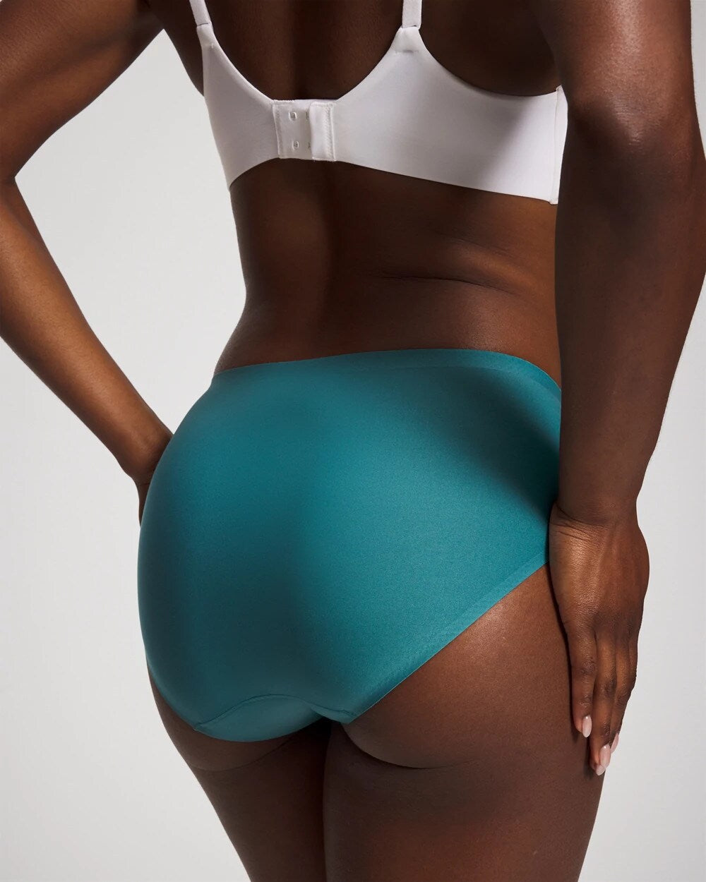 CERULEAN TEAL - Soft Stretch High Leg Panty | Soma