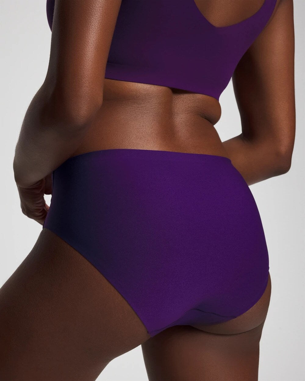 MAJESTIC PURPLE - Soft Stretch High Leg Panty | Soma