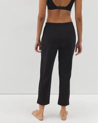 BLACK - Crop Pajama Pants | Soma