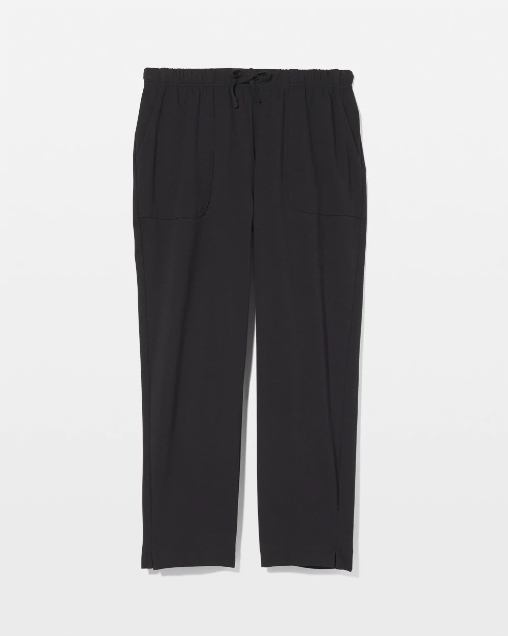 BLACK - Crop Pajama Pants | Soma