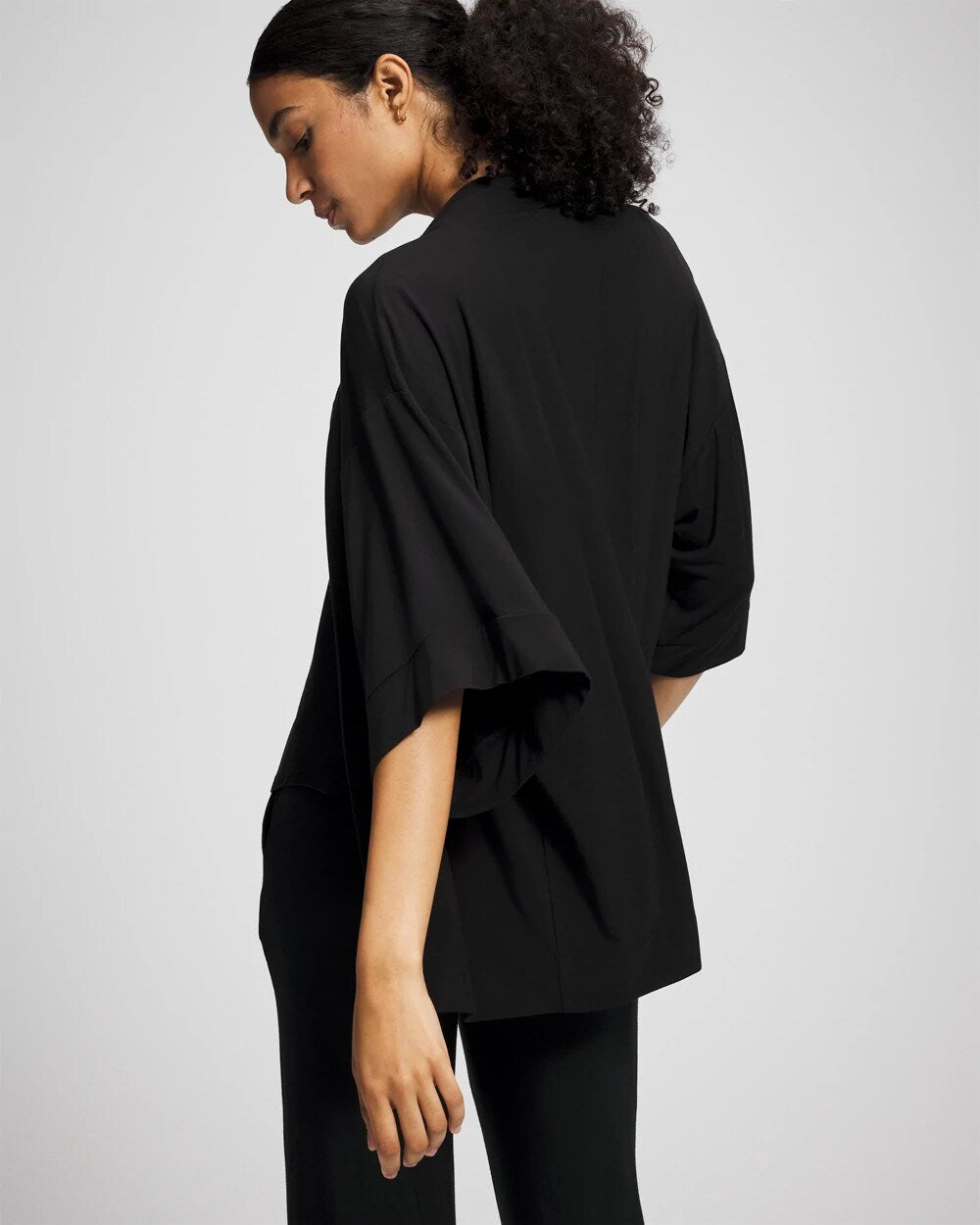 BLACK - Pajama Cardi | Soma