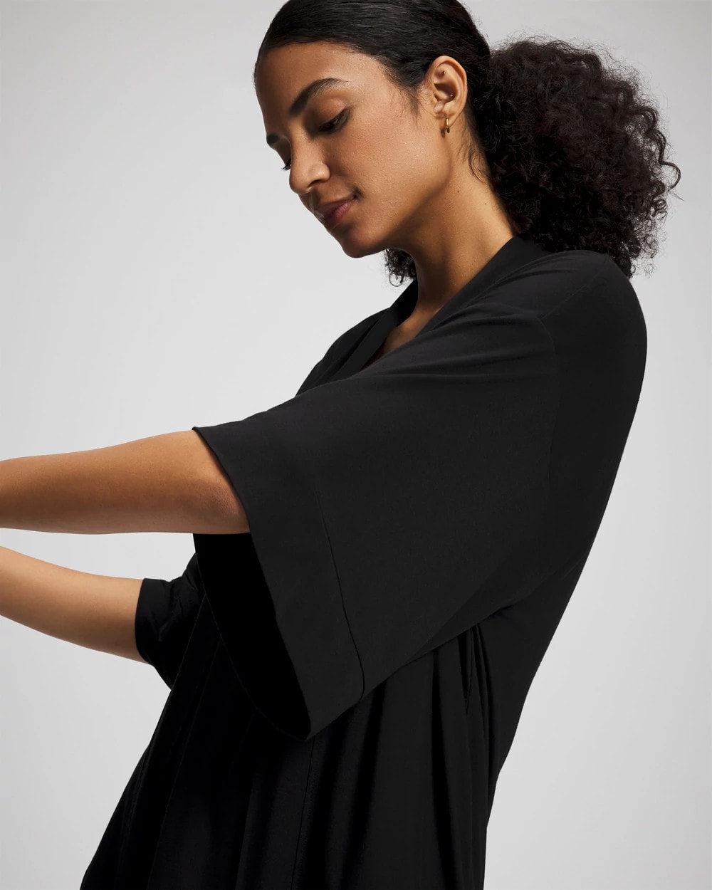 BLACK - Pajama Cardi | Soma
