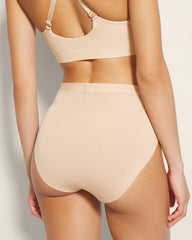 PALE SAND - Cotton High-Leg Panty | Soma