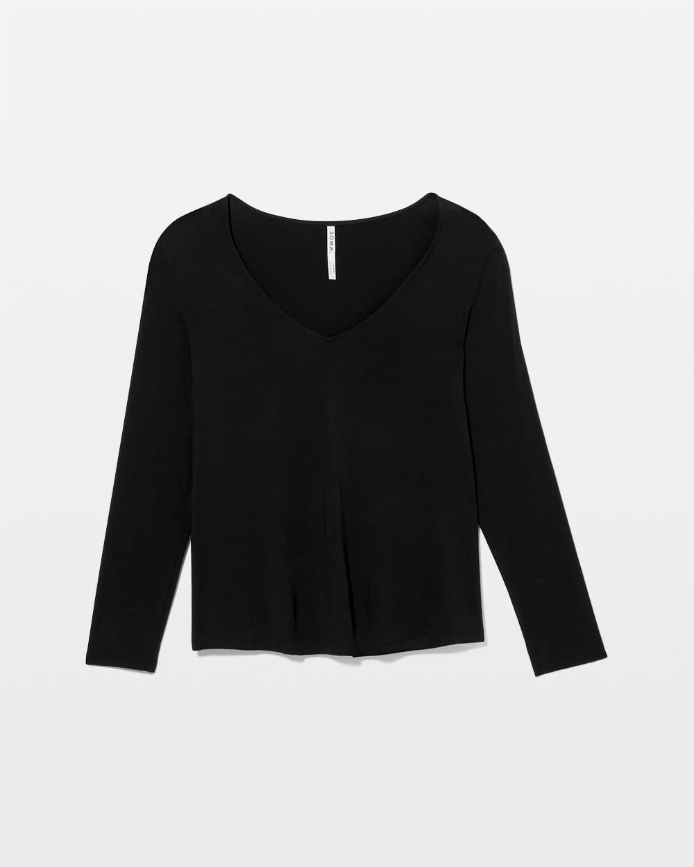 BLACK - Long-Sleeve Pajama Top | Soma