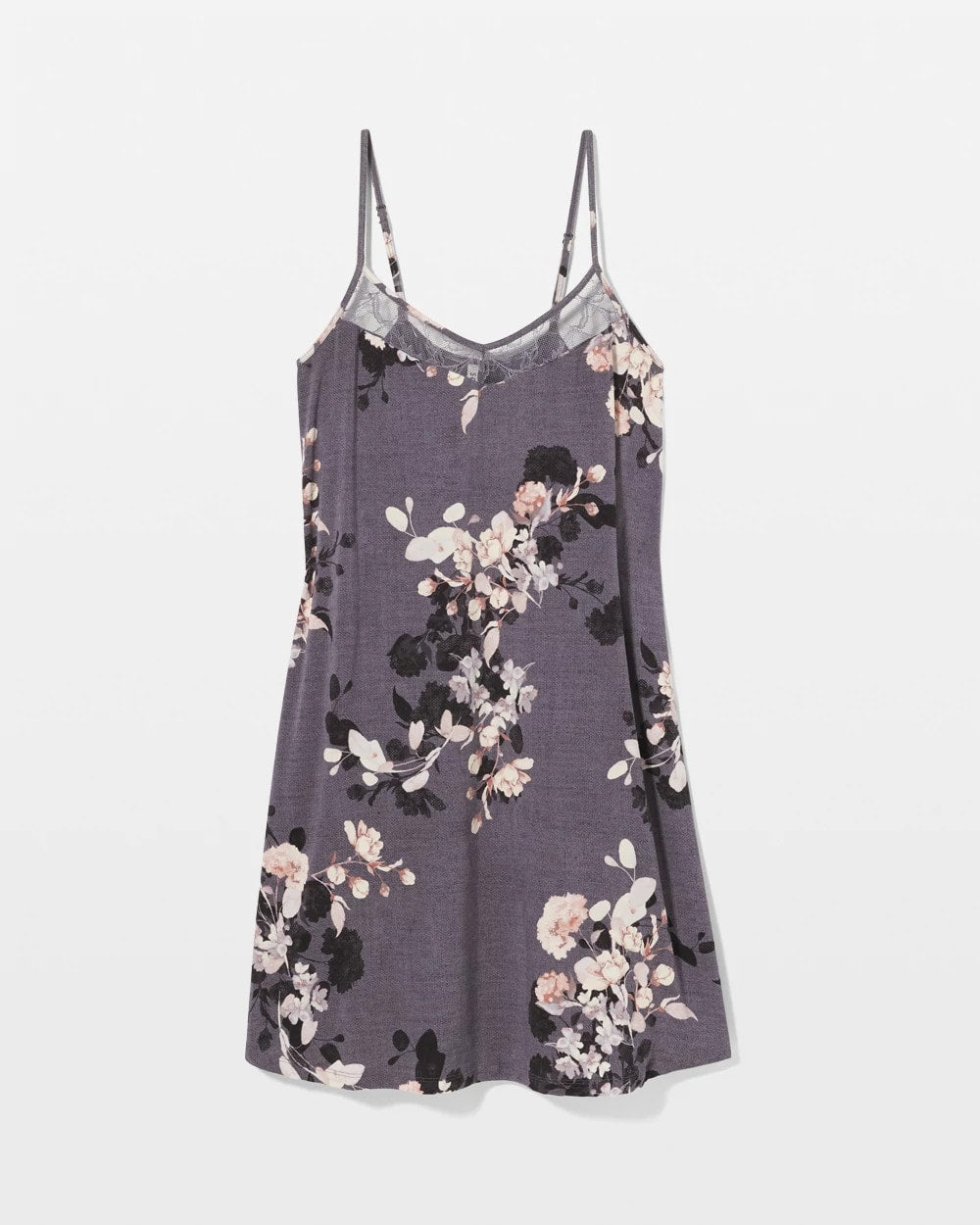 FLORAL DREAMS GRAY - Lace Chemise | Soma