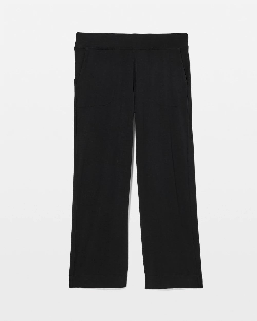 BLACK - Cropped Pajama Pants | Soma