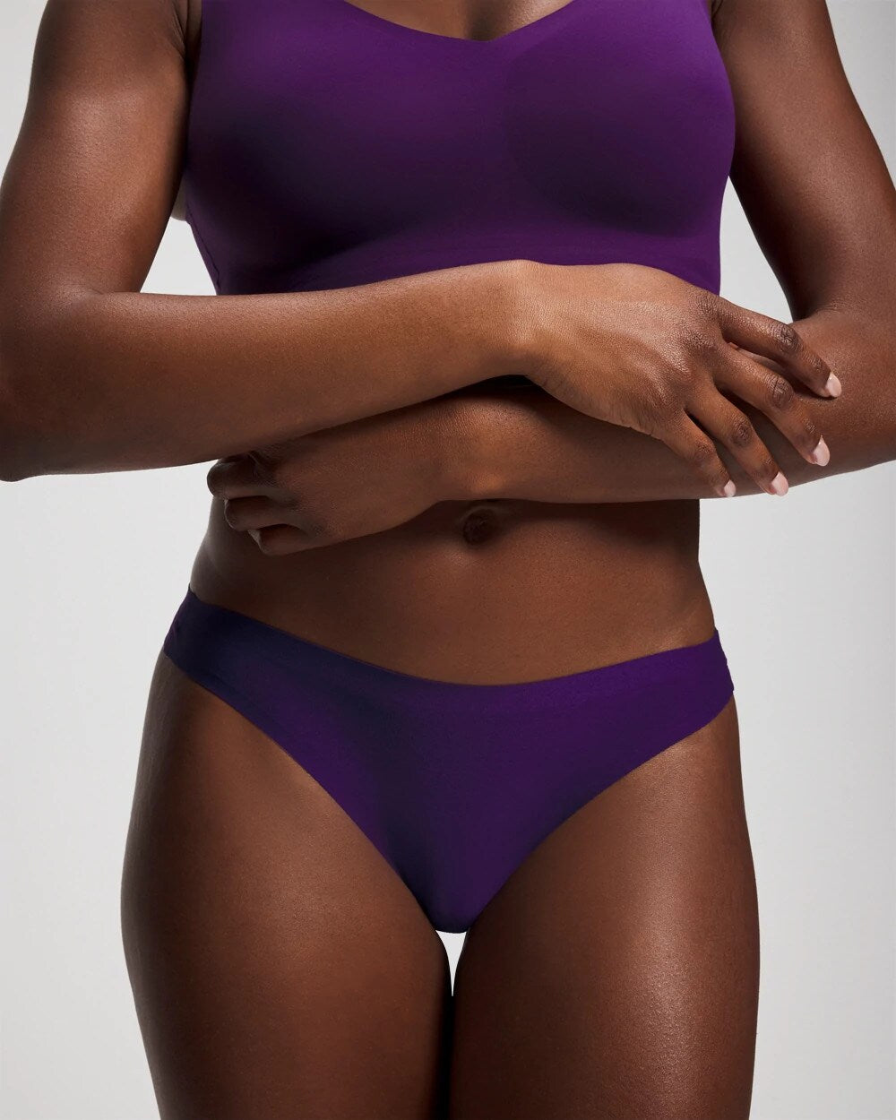 MAJESTIC PURPLE - Soft Stretch Thong Panty | Soma