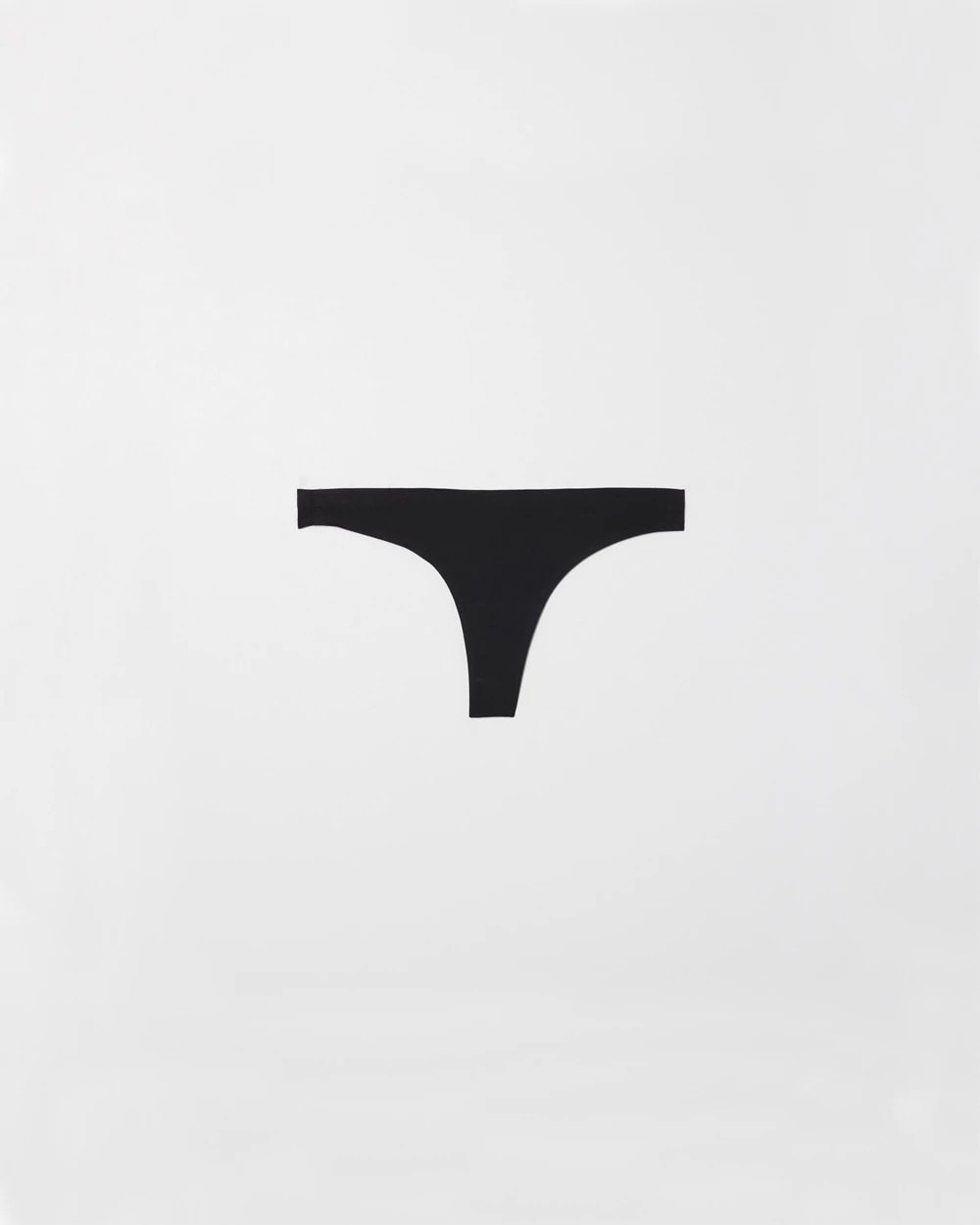 BLACK - Soft Stretch Thong Panty | Soma