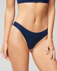NIGHTFALL NAVY - Soft Stretch Thong Panty | Soma