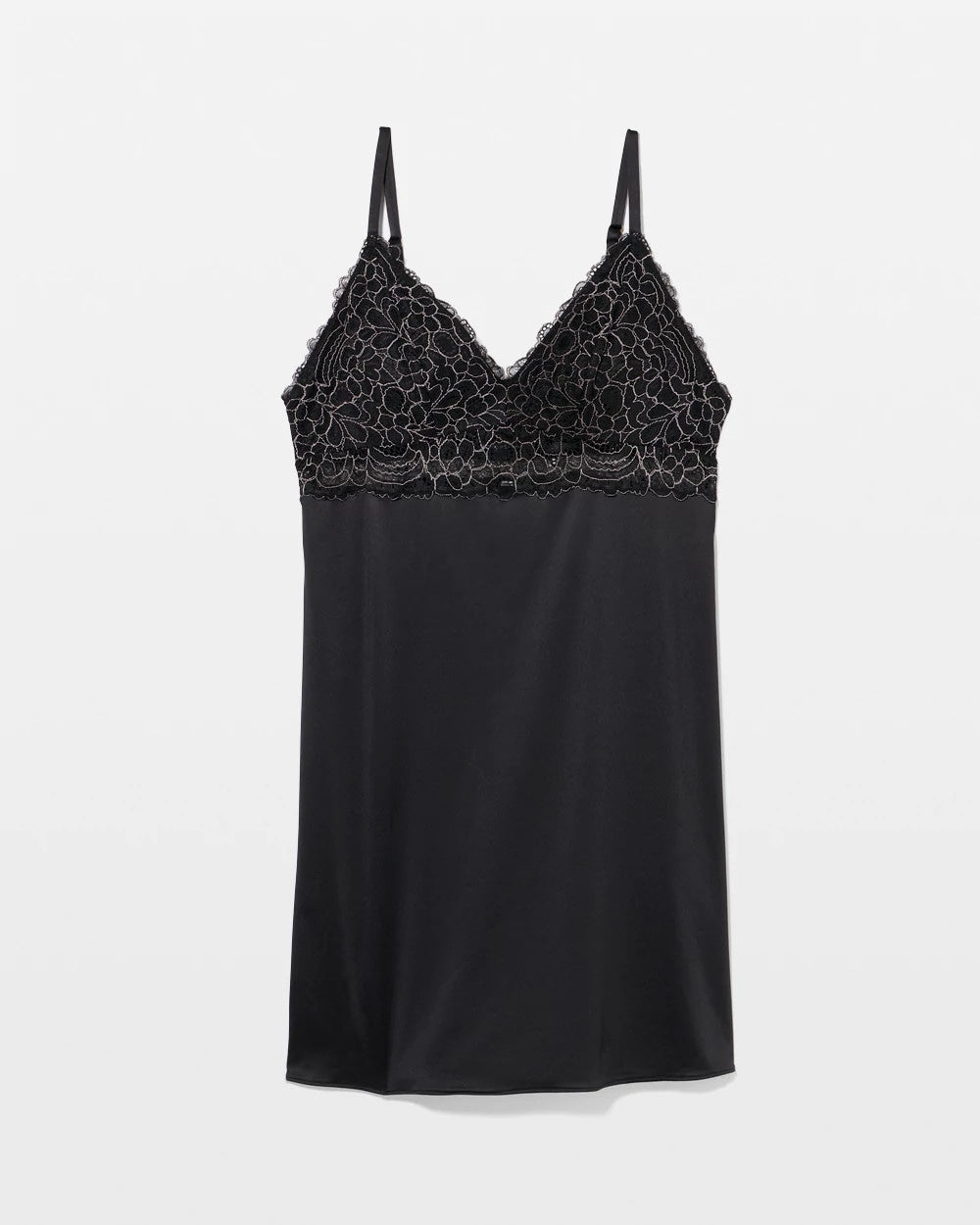 BLACK - Lace Chemise | Soma