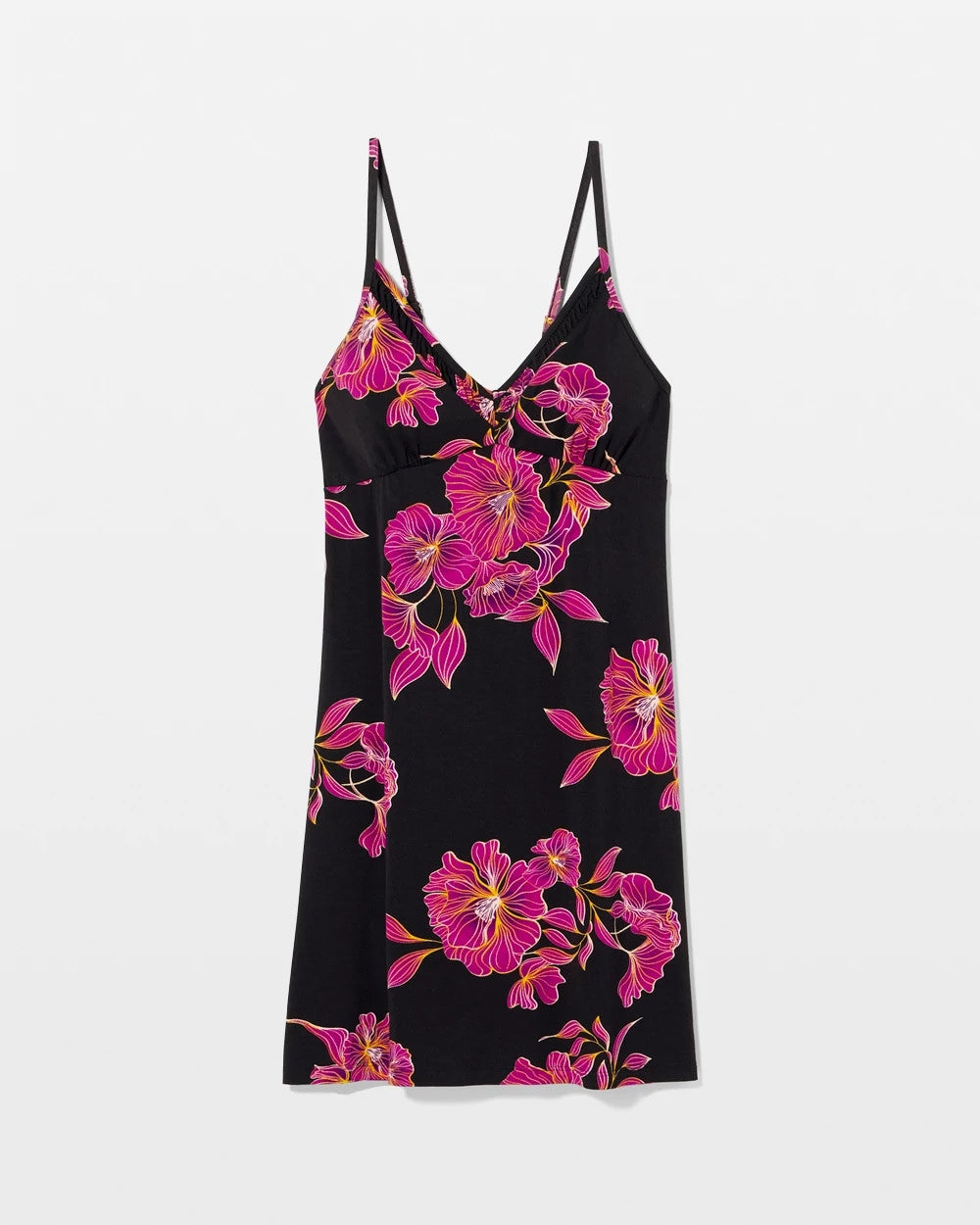 GILDED BLOOMS MAGENTA - Classic Shirred Neck Chemise | Soma