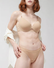 WARM AMBER - Cotton Thong Panty | Soma