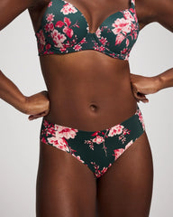 COTTAGE FLORAL MINI GREEN - Thong Panty | Soma