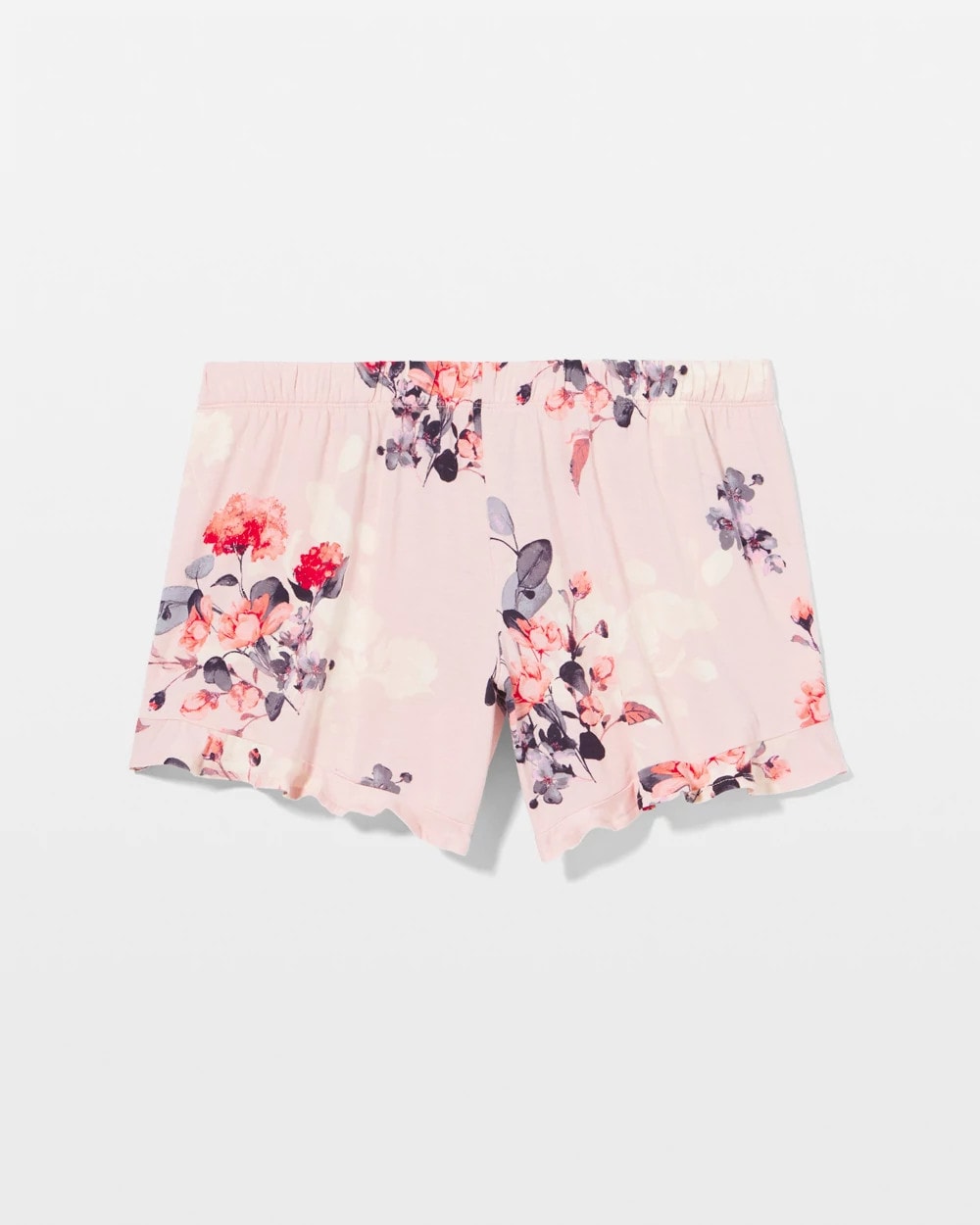 FLORAL DREAMS PINK BLUSH - Ruffle Pajama Shorts | Soma