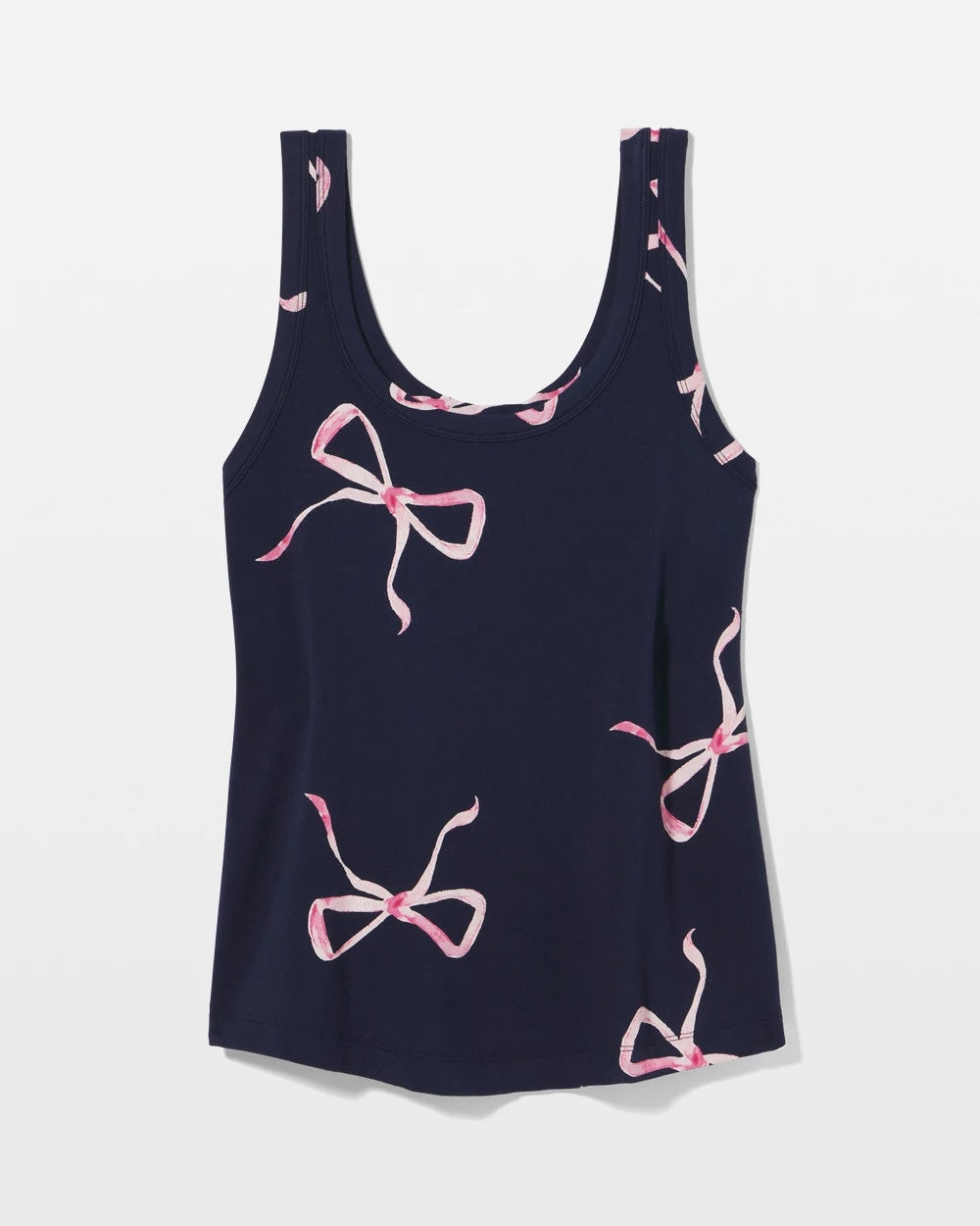 BELOVED BOWS GRAND NAVY - Pajama Tank | Soma