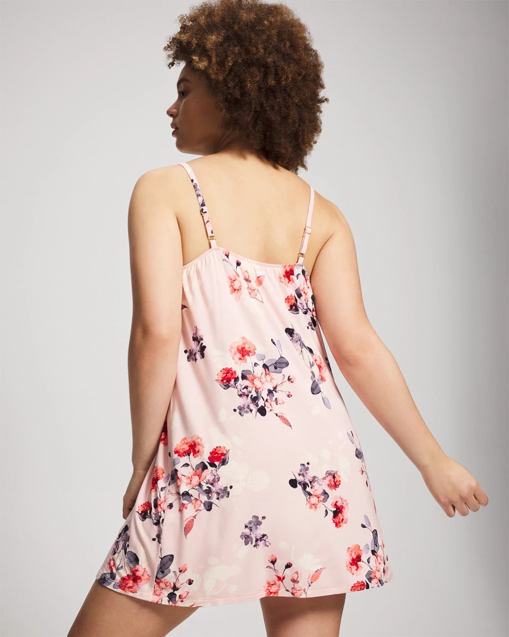 FLORAL DREAMS PINK BLUSH - Tie Front Chemise | Soma