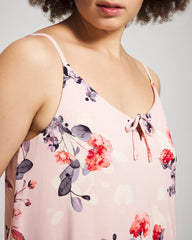 FLORAL DREAMS PINK BLUSH - Tie Front Chemise | Soma