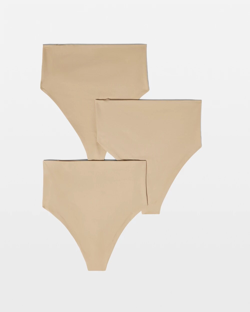 WARM AMBER MULTIPACK - High-Waist Thong Panty 3 Pack | Soma