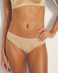 WARM AMBER - Thong Panty with Lace | Soma
