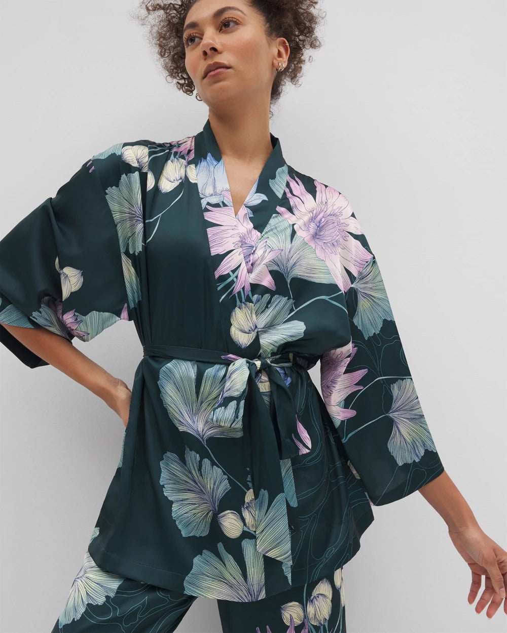HAVEN BOTANICAL P DRK SEA - Short Robe | Soma