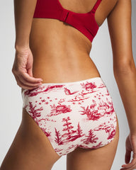 ENCHANTED TOILE CHAMPAGNE - Edge Bikini Panty with Lace | Soma