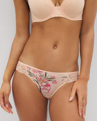 LE TIGRE FLORA MINI PEACH - Edge Bikini Panty with Lace | Soma
