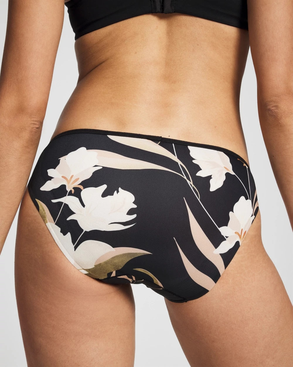 MYSTIC BLOOMS MINI BLACK - Edge Bikini Panty | Soma