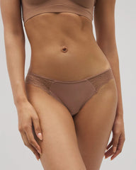 WARM SIENNA - Bikini Panty with Lace | Soma
