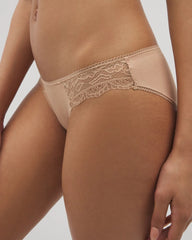 WARM AMBER - Bikini Panty with Lace | Soma