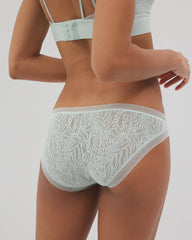 HARBOR GREEN - Soma Bikini Panty with Stretch Lace | Soma