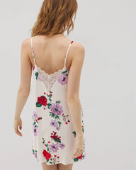 RHAPSODY FLORAL SUGAR - Lace Trim Chemise | Soma
