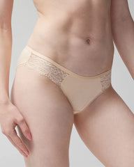 PALE SAND - Bikini Panty with Enchanting Lace | Soma