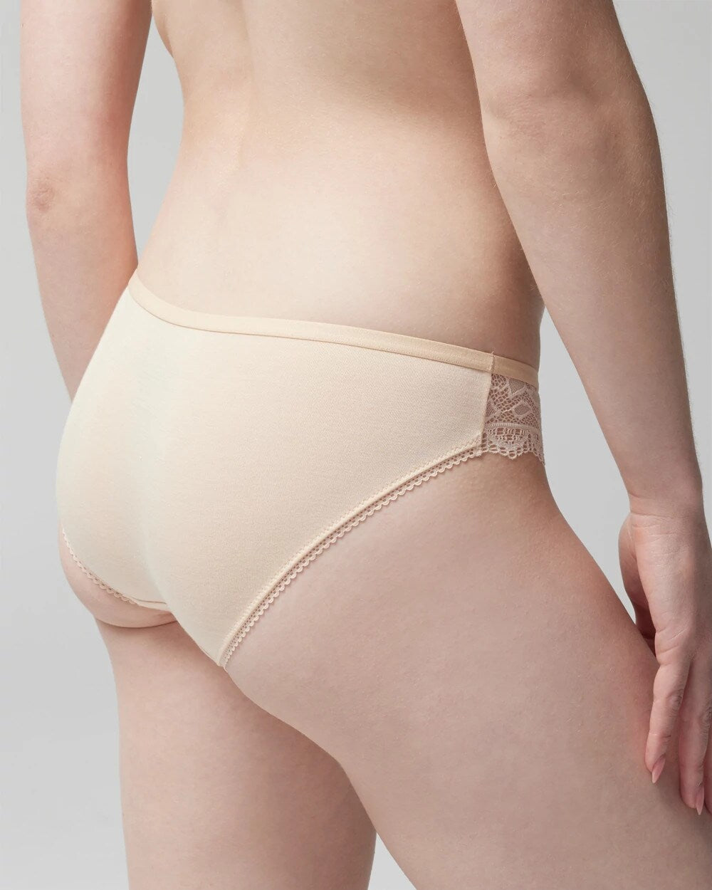 PALE SAND - Bikini Panty with Enchanting Lace | Soma