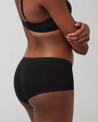 BLACK - Cotton Boyshort Panty | Soma